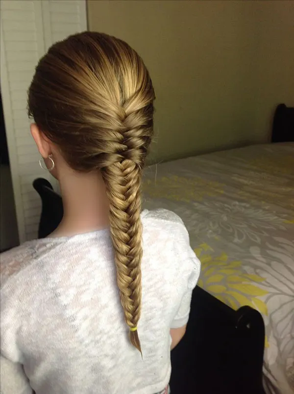 Simple hair weave tutorial 4