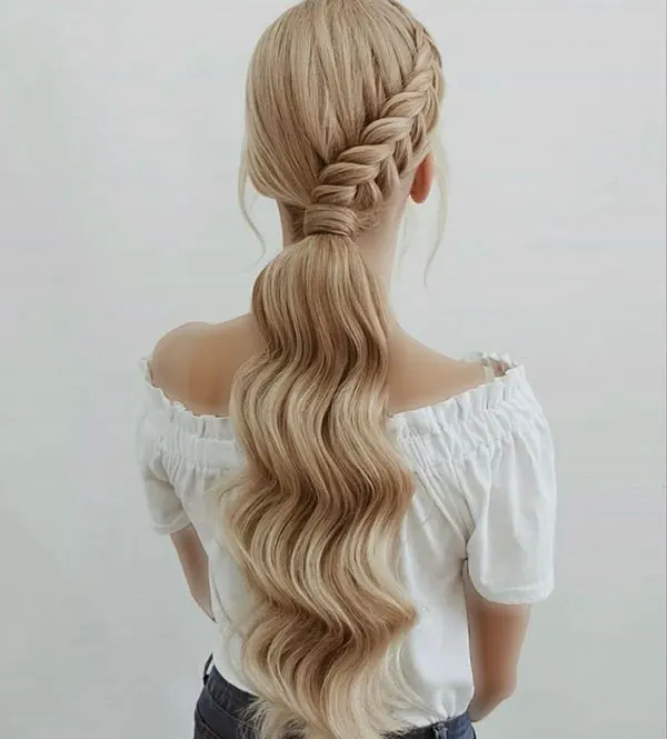 Simple hair weave tutorial 6
