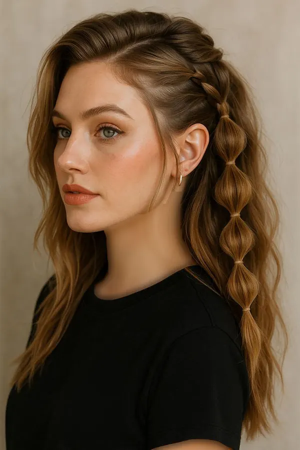 Simple hair weave tutorial 7