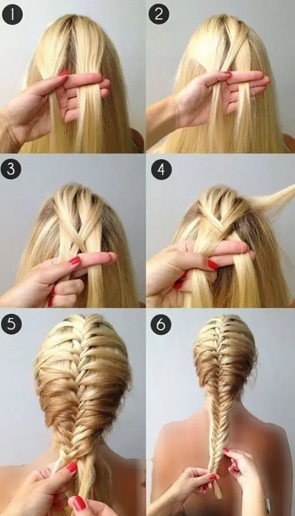 Simple hair weave tutorial 9