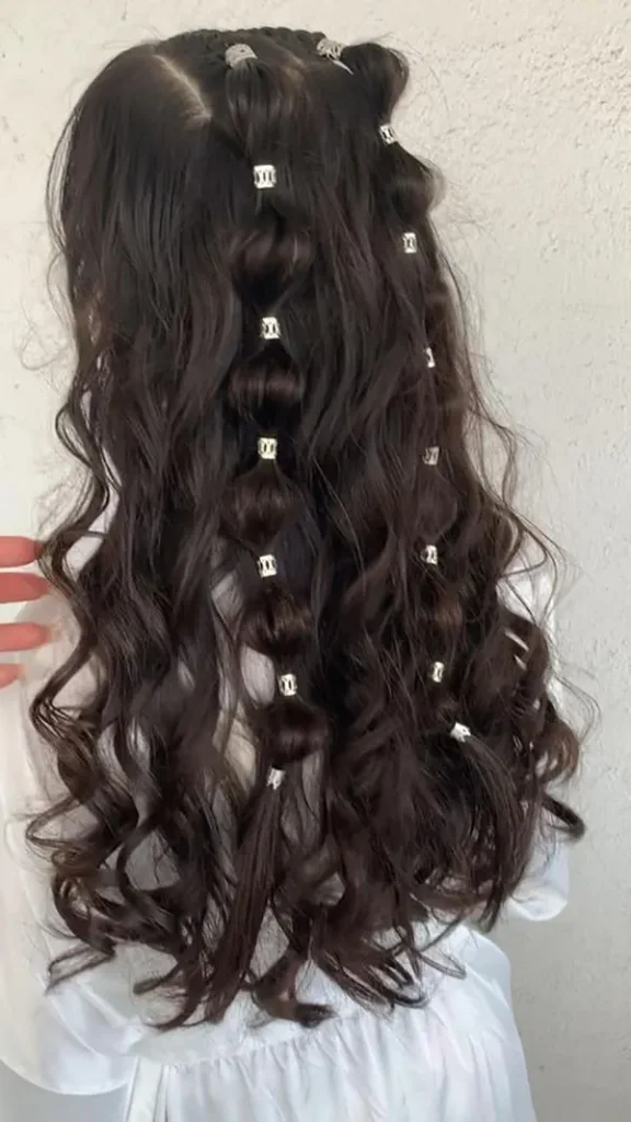 Simple hairstyle for birthday 3