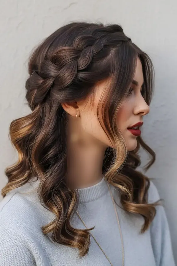 Simple hairstyle for birthday 5