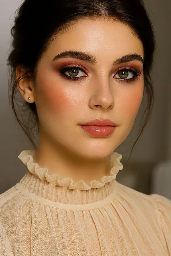33 مدل ارایش ساده مجلسی؛ انتخاب دخترای خوشسلیقه برای شبای خاص ✨ 12 Simple party makeup 10