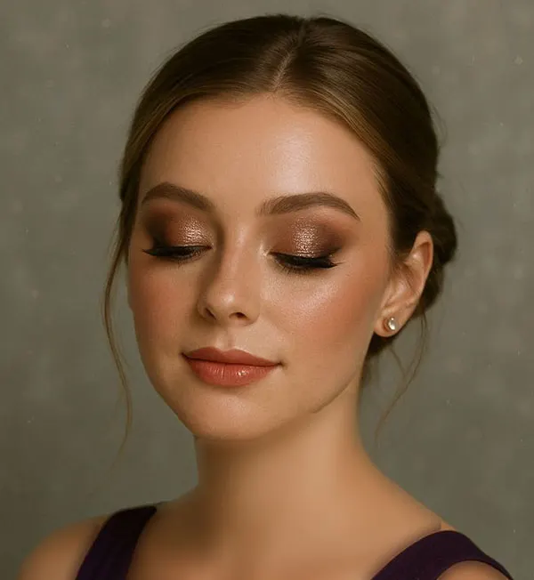 33 مدل ارایش ساده مجلسی؛ انتخاب دخترای خوشسلیقه برای شبای خاص ✨ 16 Simple party makeup 13