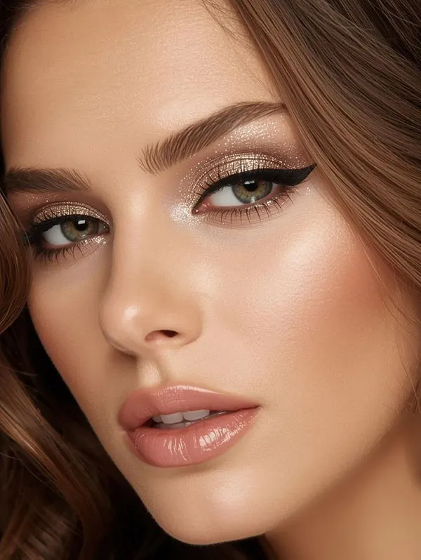33 مدل ارایش ساده مجلسی؛ انتخاب دخترای خوشسلیقه برای شبای خاص ✨ 15 Simple party makeup 14