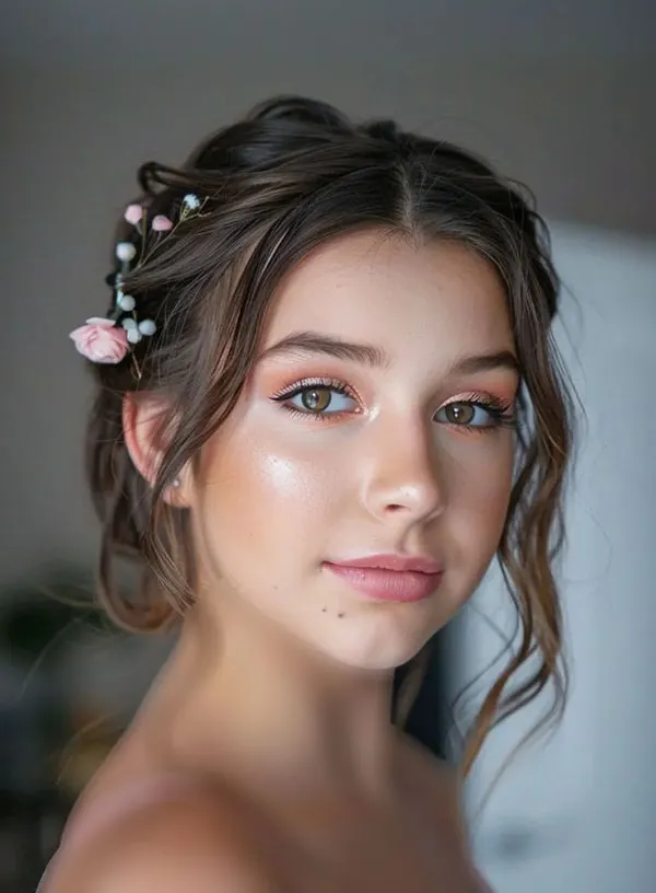 33 مدل ارایش ساده مجلسی؛ انتخاب دخترای خوشسلیقه برای شبای خاص ✨ 18 Simple party makeup 15