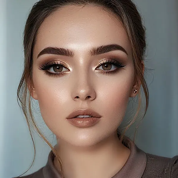 33 مدل ارایش ساده مجلسی؛ انتخاب دخترای خوشسلیقه برای شبای خاص ✨ 20 Simple party makeup 18