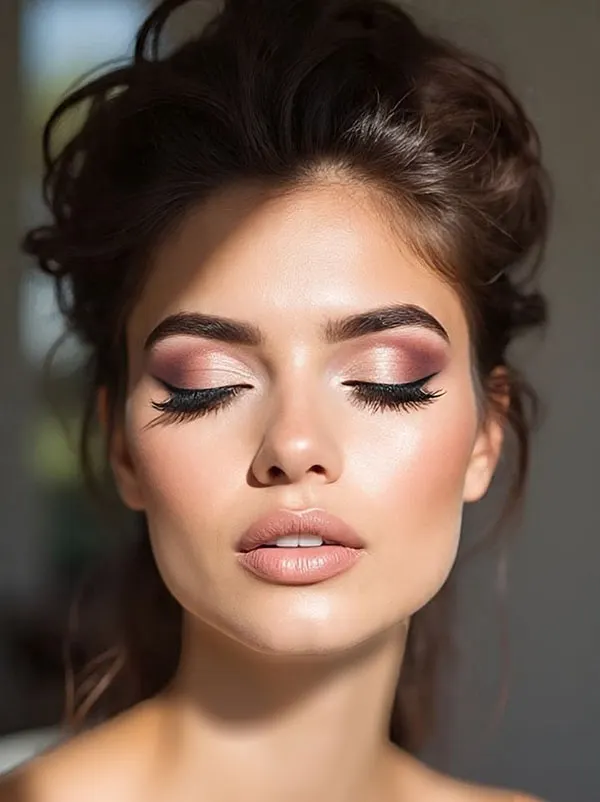 33 مدل ارایش ساده مجلسی؛ انتخاب دخترای خوشسلیقه برای شبای خاص ✨ 25 Simple party makeup 22