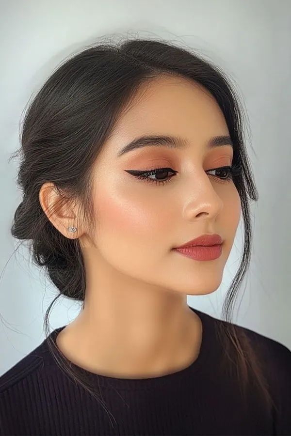 33 مدل ارایش ساده مجلسی؛ انتخاب دخترای خوشسلیقه برای شبای خاص ✨ 29 Simple party makeup 27