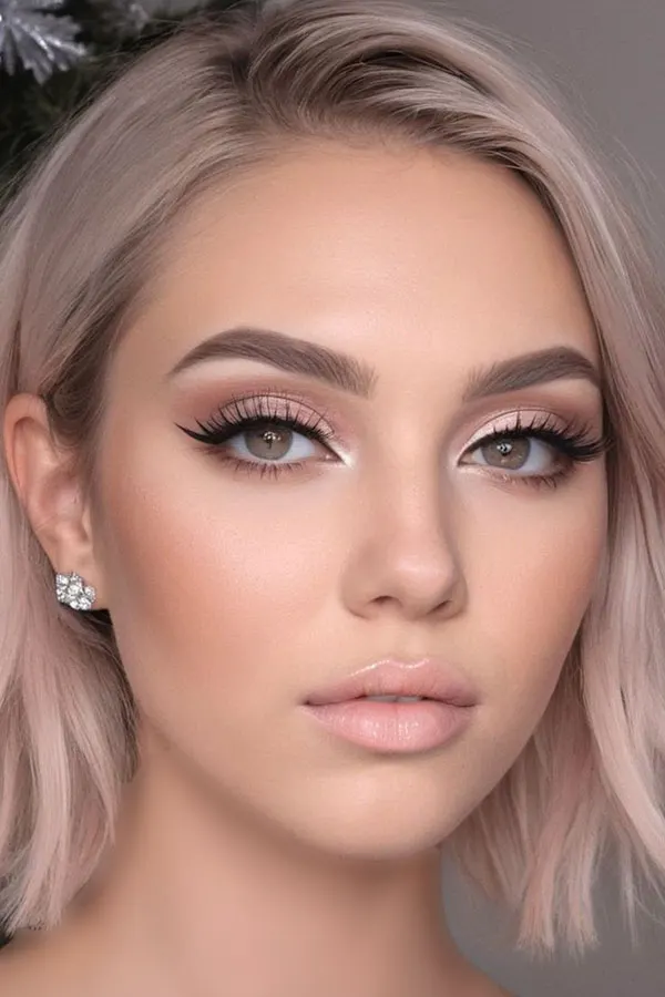 33 مدل ارایش ساده مجلسی؛ انتخاب دخترای خوشسلیقه برای شبای خاص ✨ 5 Simple party makeup 3