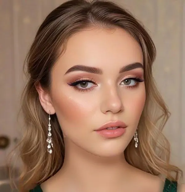 33 مدل ارایش ساده مجلسی؛ انتخاب دخترای خوشسلیقه برای شبای خاص ✨ 8 Simple party makeup 6
