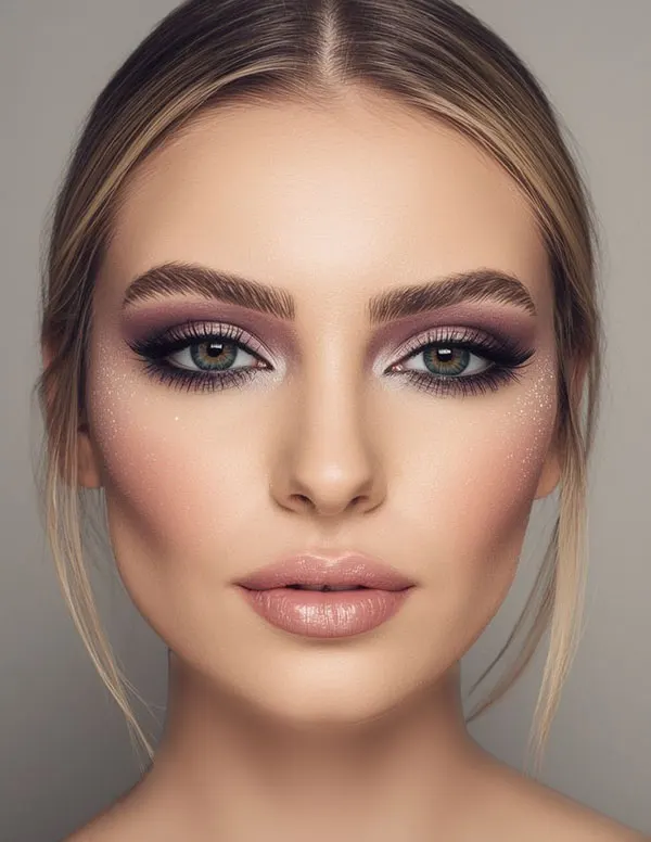33 مدل ارایش ساده مجلسی؛ انتخاب دخترای خوشسلیقه برای شبای خاص ✨ 10 Simple party makeup 8