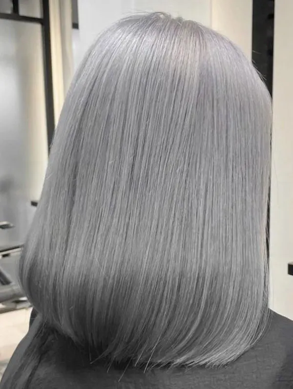 Simple smoky hair color 2