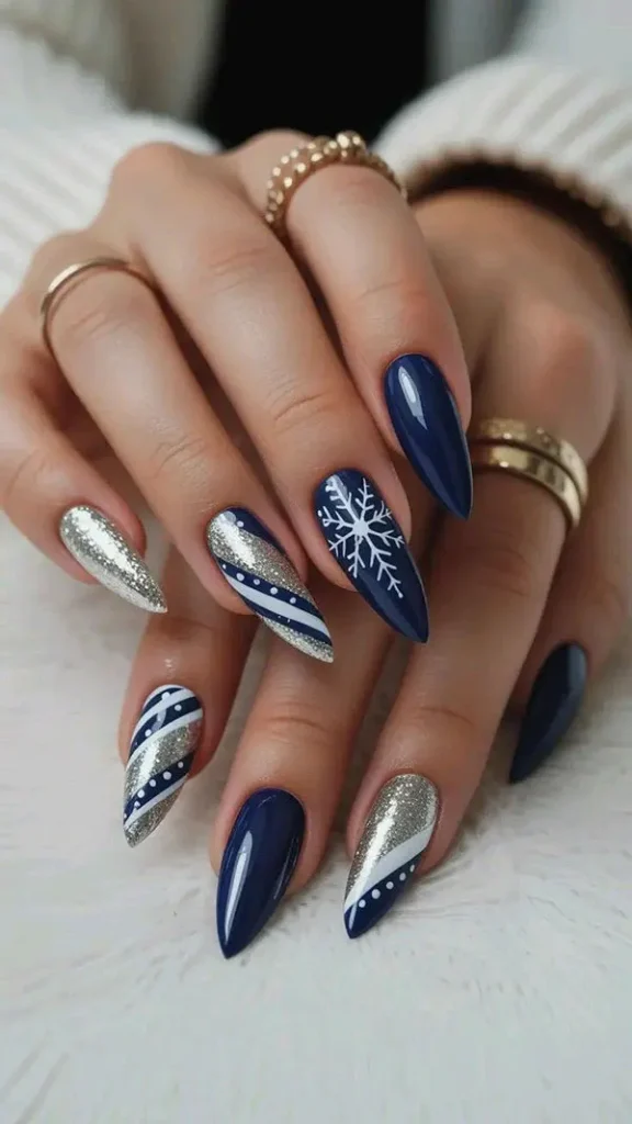 Stylish winter nails 2