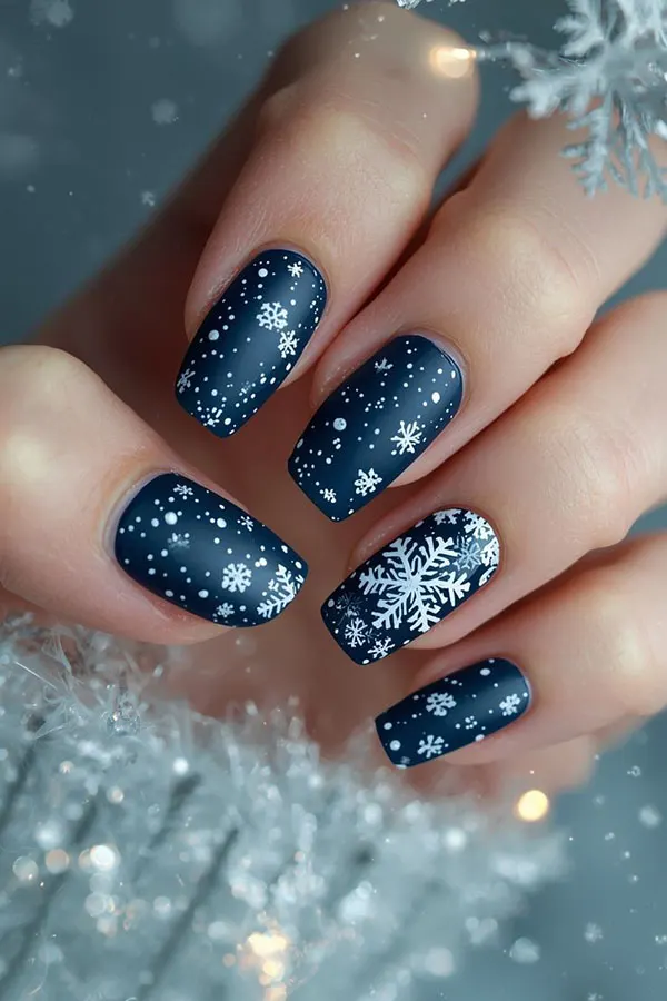 Stylish winter nails 4