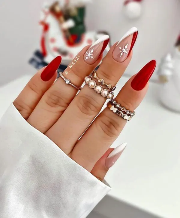 جدیدترین طرح ناخن کریسمسی 2026؛ امسال همه عاشقشن! 17 The latest Christmas nail design 13