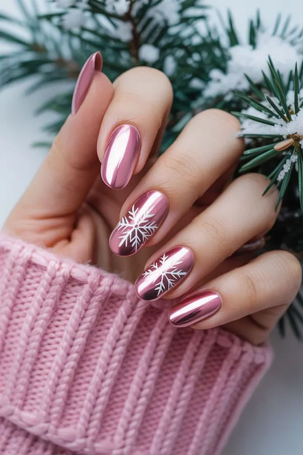 جدیدترین طرح ناخن کریسمسی 2026؛ امسال همه عاشقشن! 8 The latest Christmas nail design 2