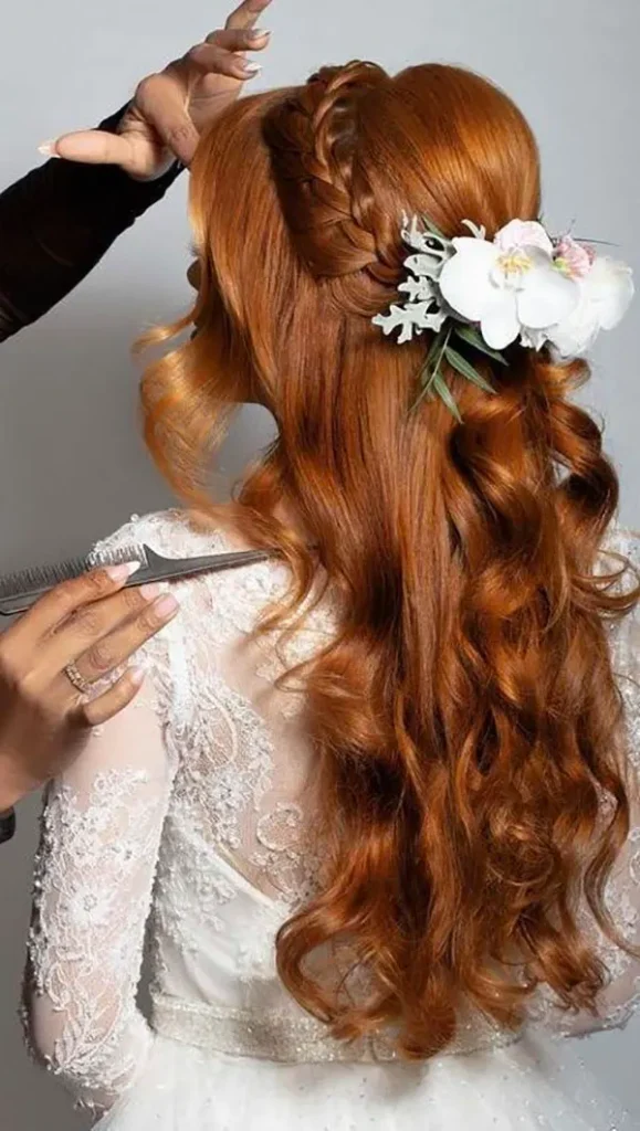 The latest open chignon hairstyle 21