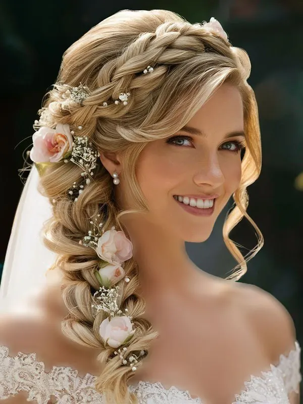 The latest open chignon hairstyle 32