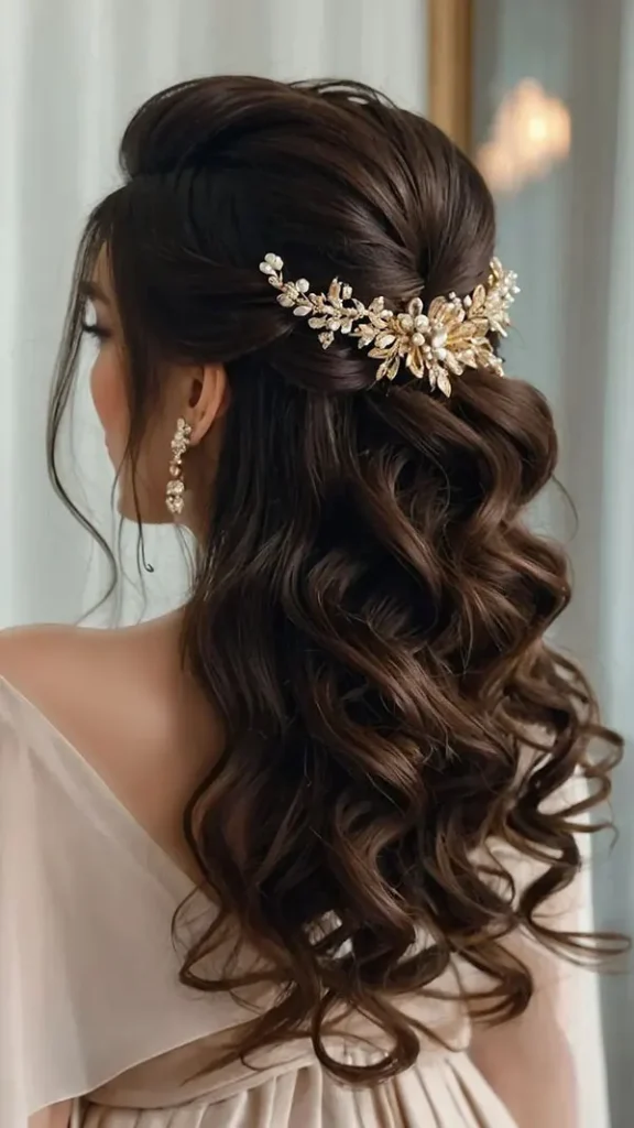 The latest open chignon hairstyle 5