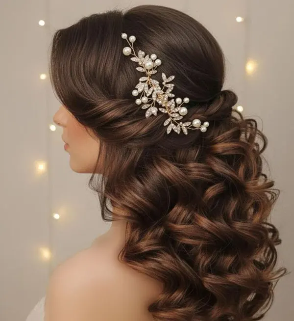 The latest open chignon hairstyle 8
