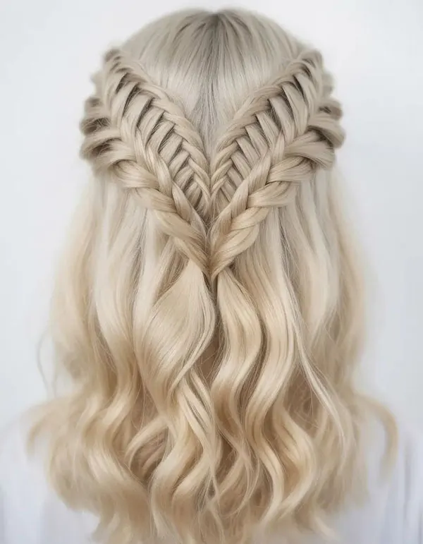شیک ترین مدل بافت مو دخترونه 2026 که استایلتو یه لِوِل میبره بالا! 15 The most stylish hairstyle for girls 14