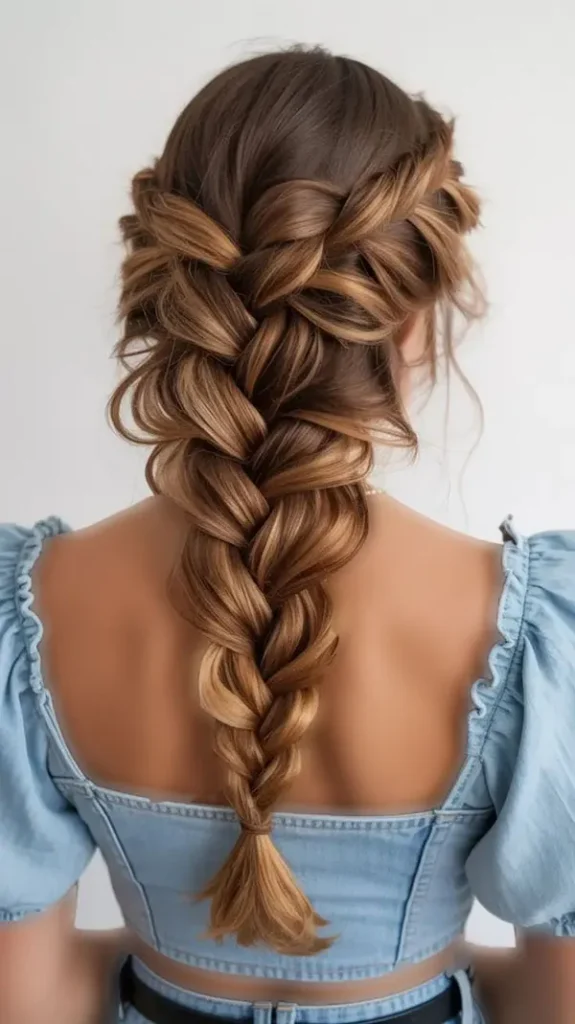 شیک ترین مدل بافت مو دخترونه 2026 که استایلتو یه لِوِل میبره بالا! 12 The most stylish hairstyle for girls 8