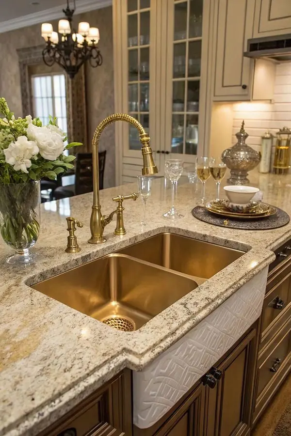 انواع سینک ظرفشویی 2026؛ سبک مدرن یا کلاسیک؟ اینارو باید ببینی! 15 Types of sinks 13