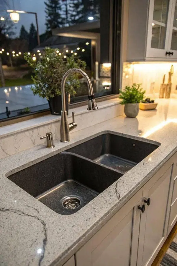 انواع سینک ظرفشویی 2026؛ سبک مدرن یا کلاسیک؟ اینارو باید ببینی! 18 Types of sinks 15