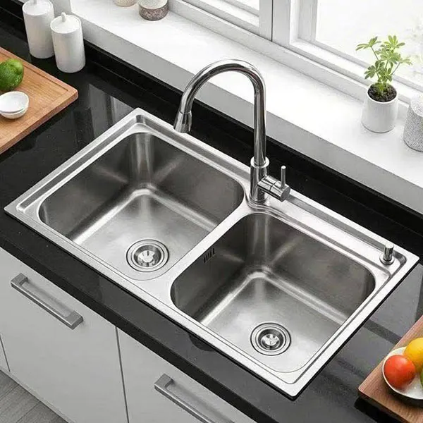 انواع سینک ظرفشویی 2026؛ سبک مدرن یا کلاسیک؟ اینارو باید ببینی! 23 Types of sinks 21