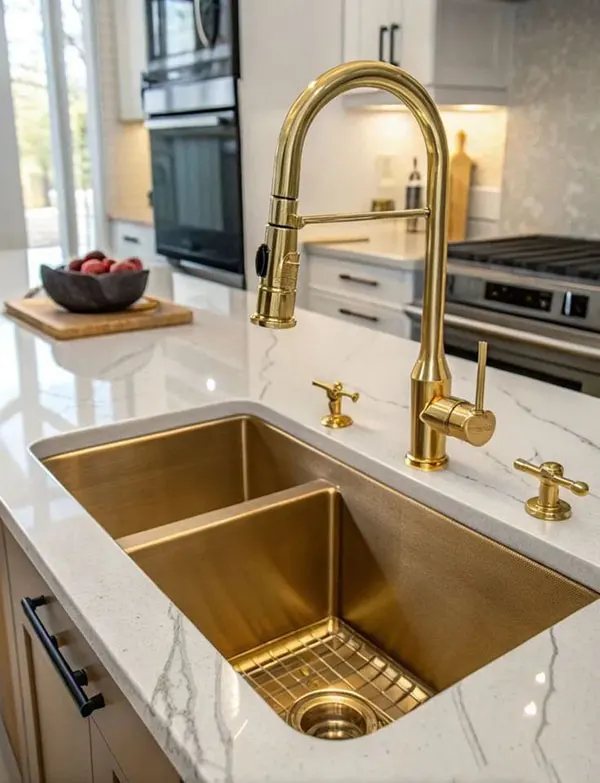 انواع سینک ظرفشویی 2026؛ سبک مدرن یا کلاسیک؟ اینارو باید ببینی! 24 Types of sinks 23