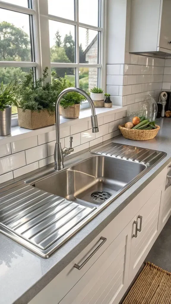 انواع سینک ظرفشویی 2026؛ سبک مدرن یا کلاسیک؟ اینارو باید ببینی! 30 Types of sinks 28
