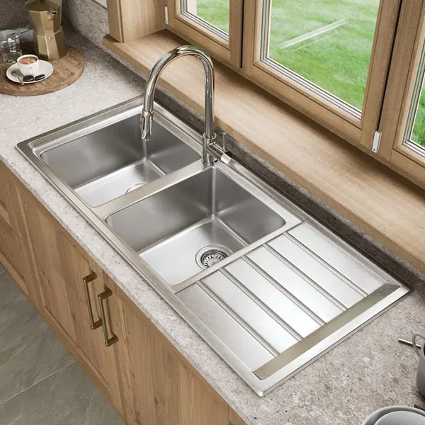 انواع سینک ظرفشویی 2026؛ سبک مدرن یا کلاسیک؟ اینارو باید ببینی! 32 Types of sinks 30