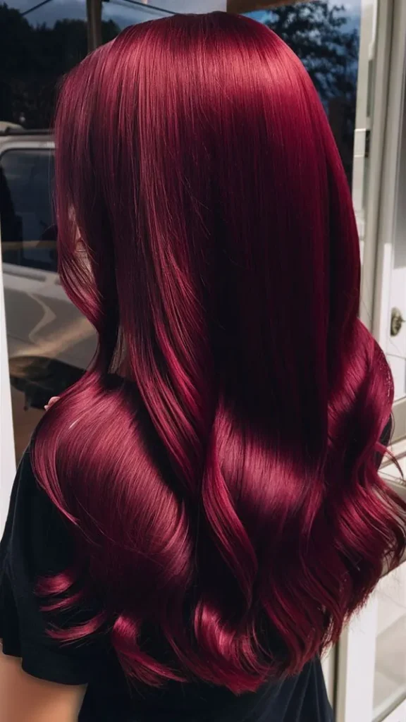 Velvet red hair color 10