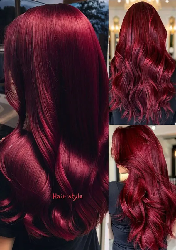 Velvet red hair color 11