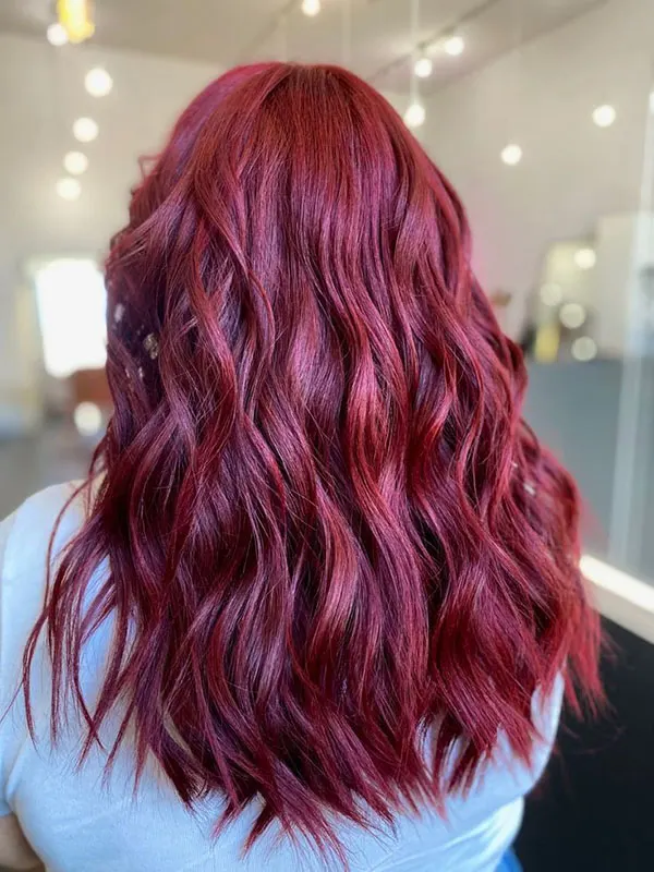Velvet red hair color 14