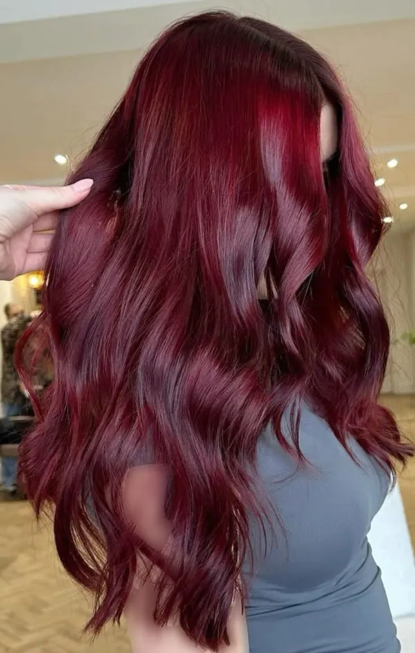 Velvet red hair color 15