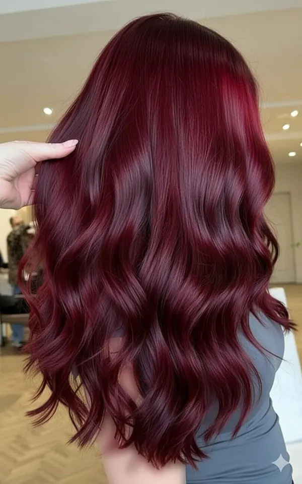 Velvet red hair color 17