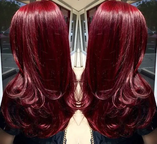 Velvet red hair color 18