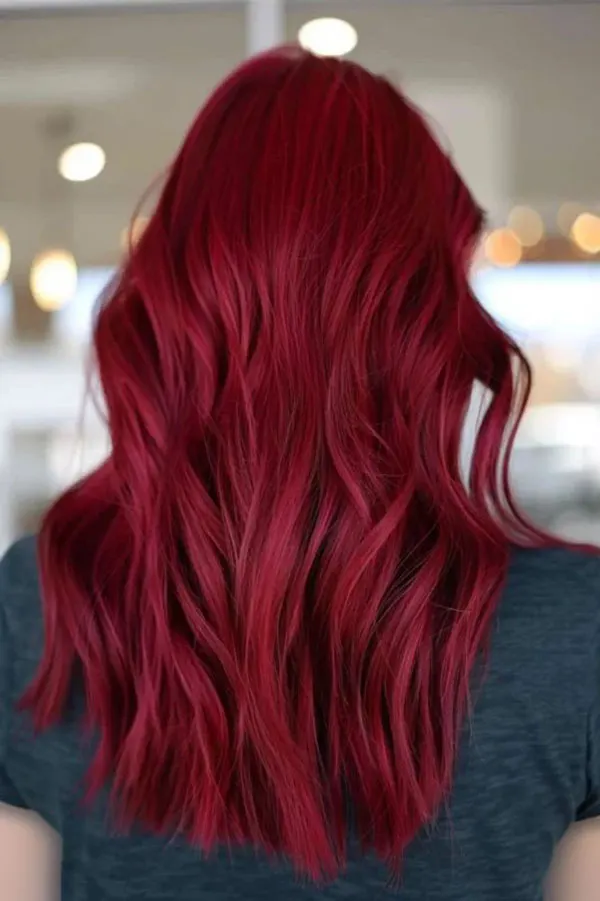 Velvet red hair color 21