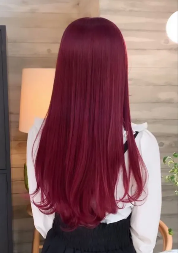 Velvet red hair color 22