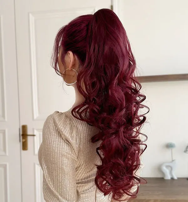 Velvet red hair color 24