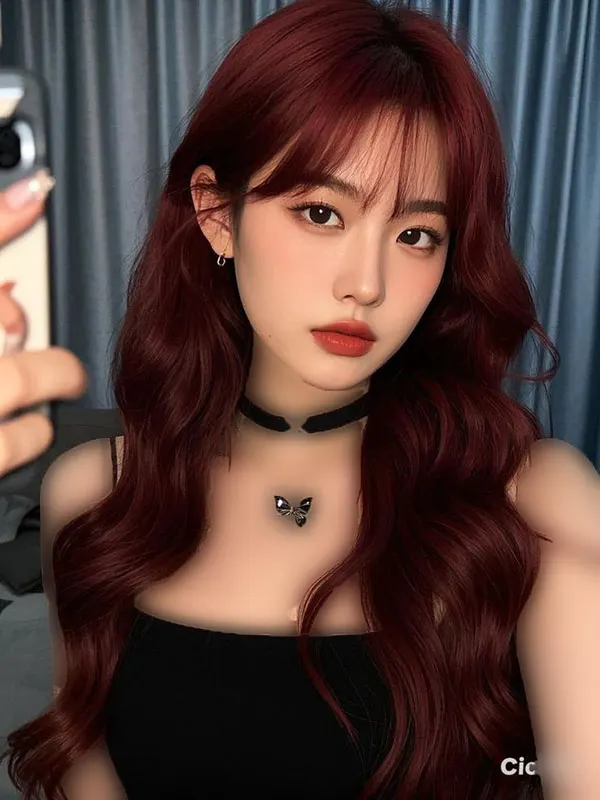 Velvet red hair color 25