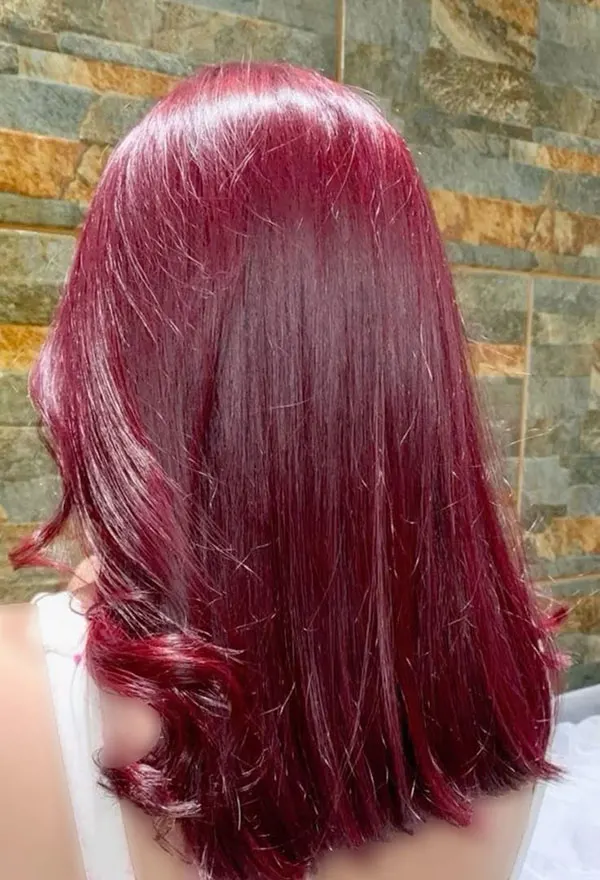 Velvet red hair color 26