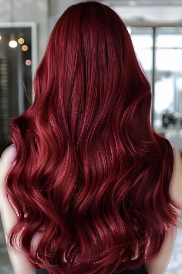 Velvet red hair color 28