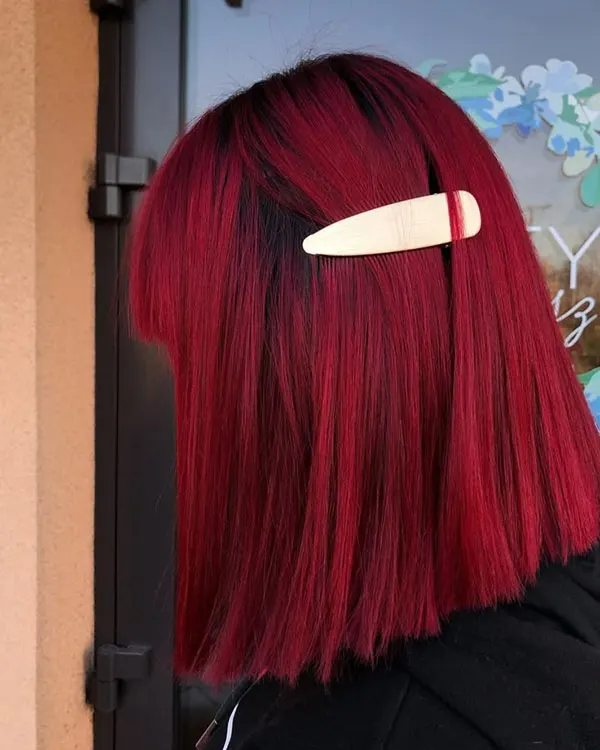 Velvet red hair color 5