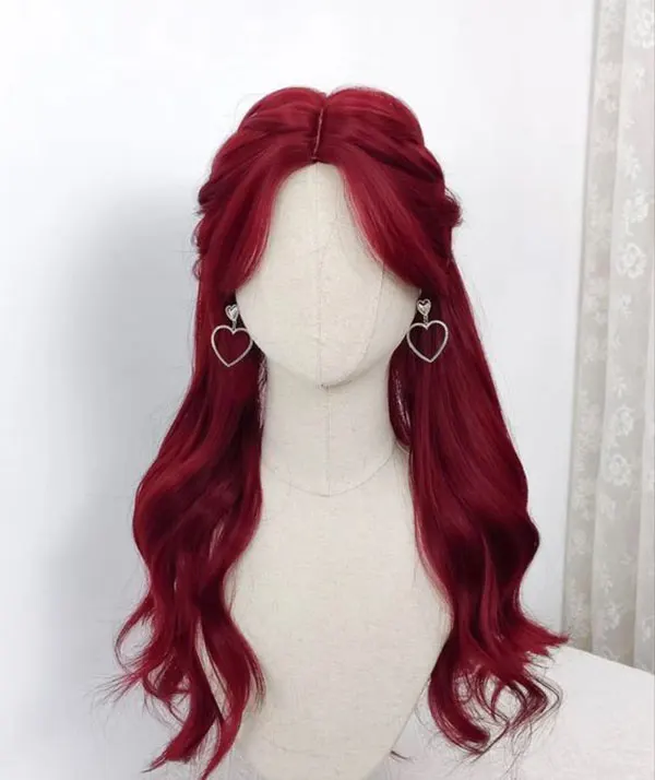 Velvet red hair color 7