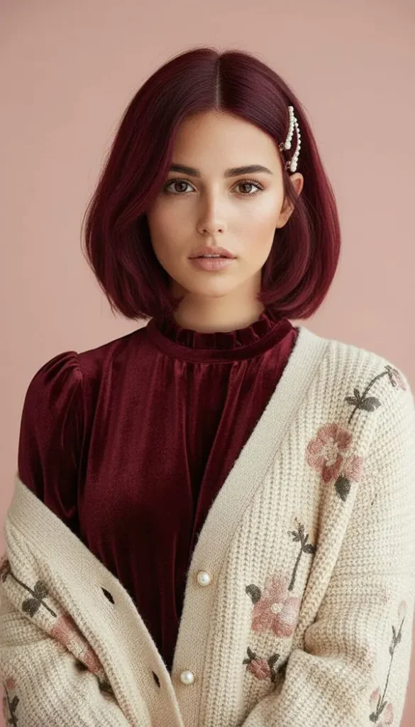 Velvet red hair color 8