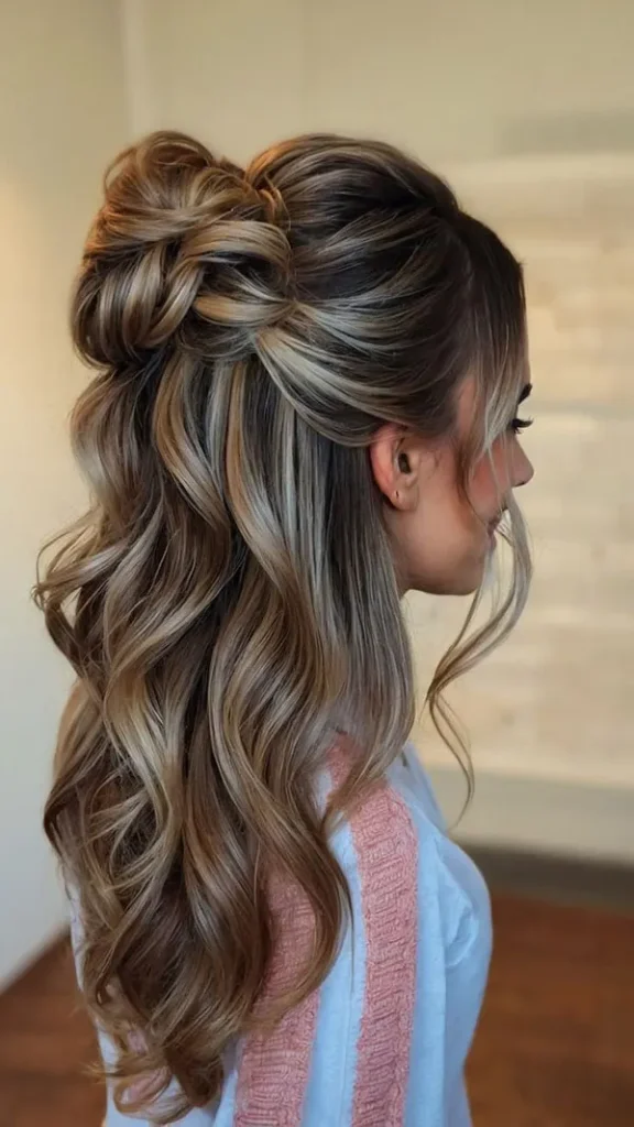 Waterfall hairstyle 14