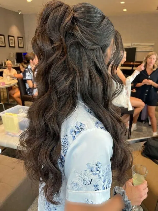 Waterfall hairstyle 18